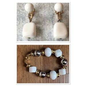 Vintage Trifari Bracelet and Earrings